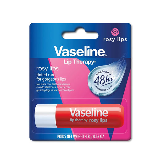 Vaseline Lip Therapy Rosy Lips, 4.8 gm