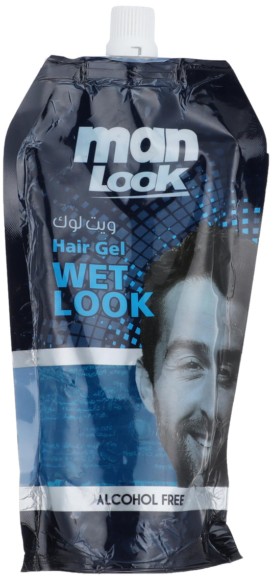 MANLOOK Hair Gel Wet Look Pouch 250 Gm
