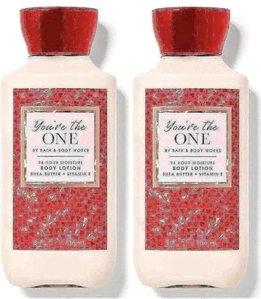 Bath & Body Works You are the One Super Smooth Body Lotion, 8oz Set for Women - Pack of 2