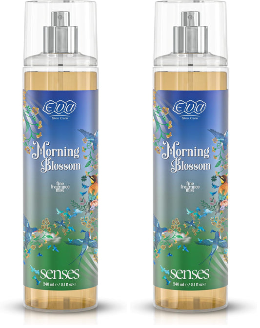 Eva MORNING BLOSSOM BODY MIST SENSES 240ML (Pack of 2)