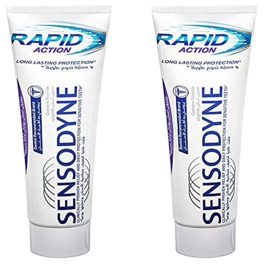Sensodyne Rapid Action Toothpaste For Sensitive Teeth 75 mL ( 2 )