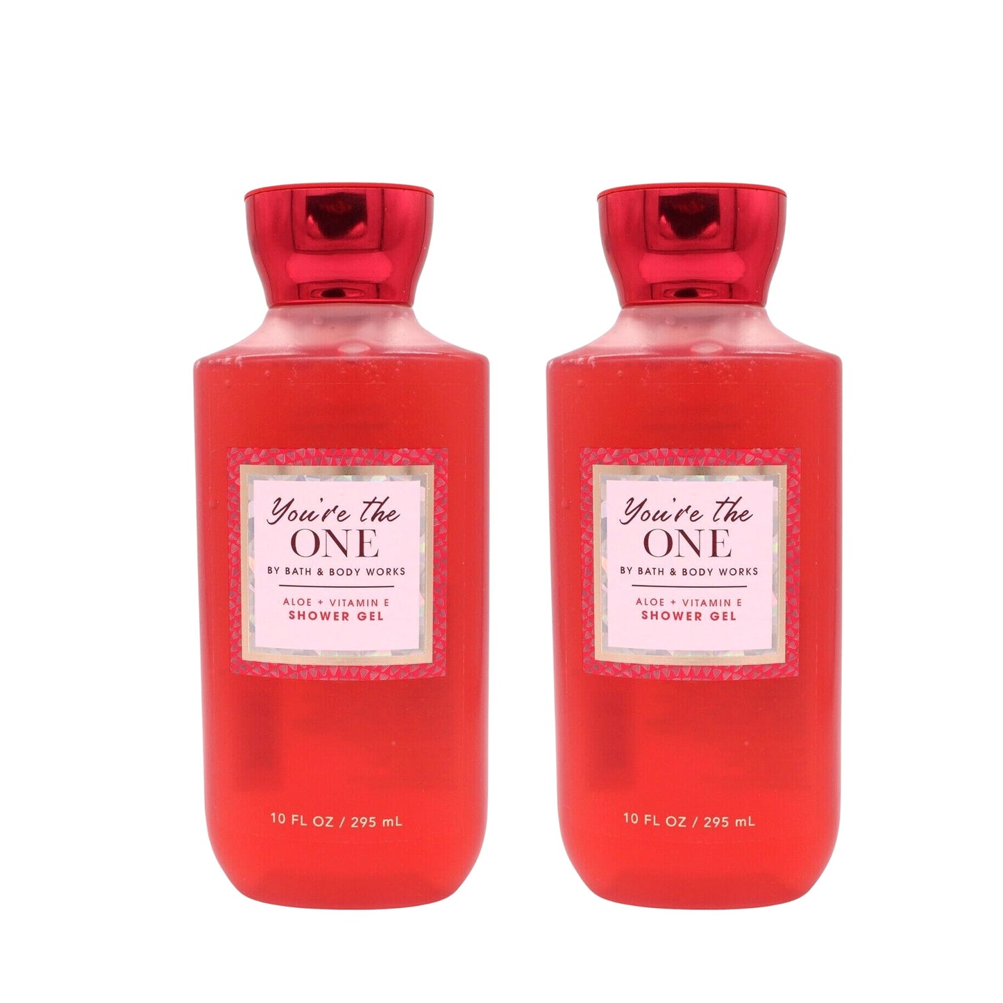 Bath & Body Works Shower Gel Gift Set 10Oz Each Pack of 2 (You'Re The One)
