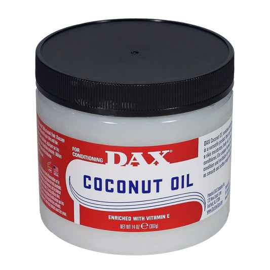 DAX Coconut Oil Enriched With Vitamin E, For Conditioning, 14 oz. (397g)