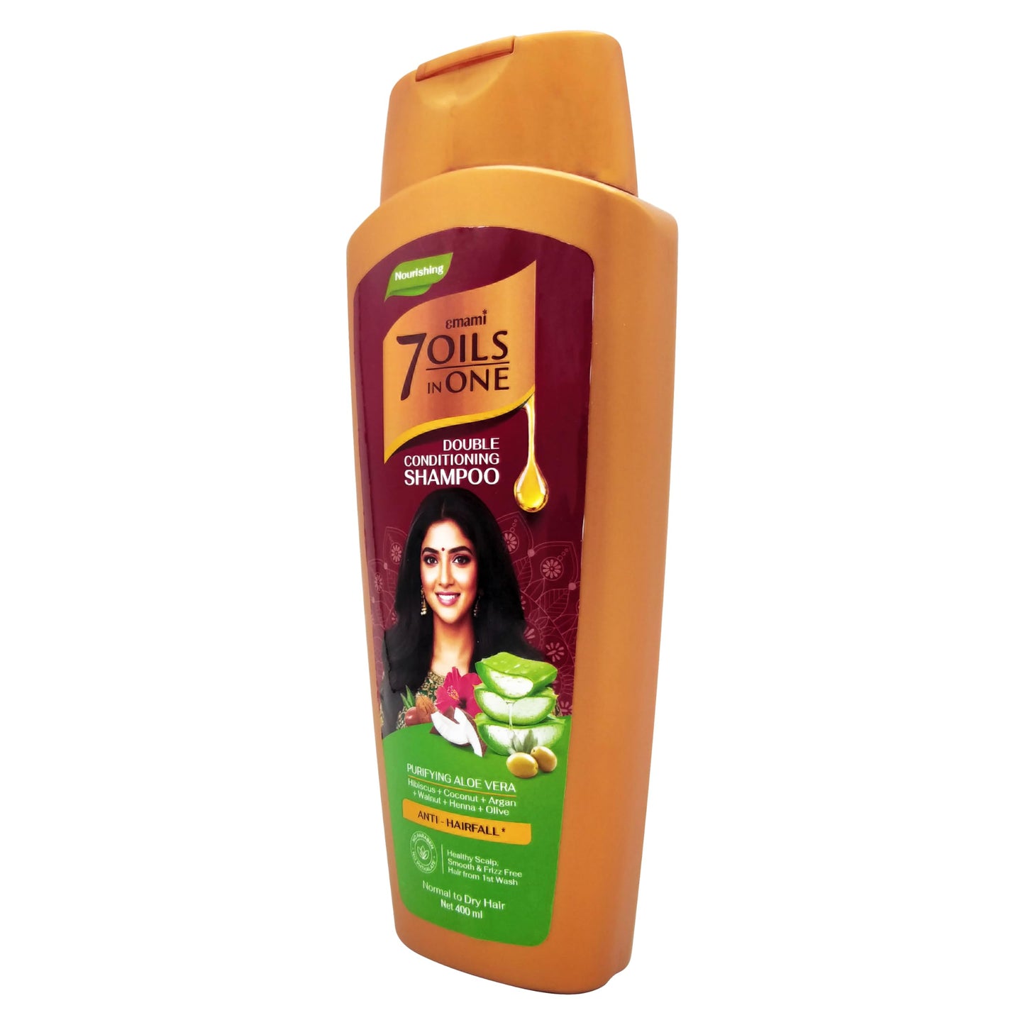 Emami 7 Oils in One Double Conditioning Shampoo Purifying Aloe Vera 400 ML