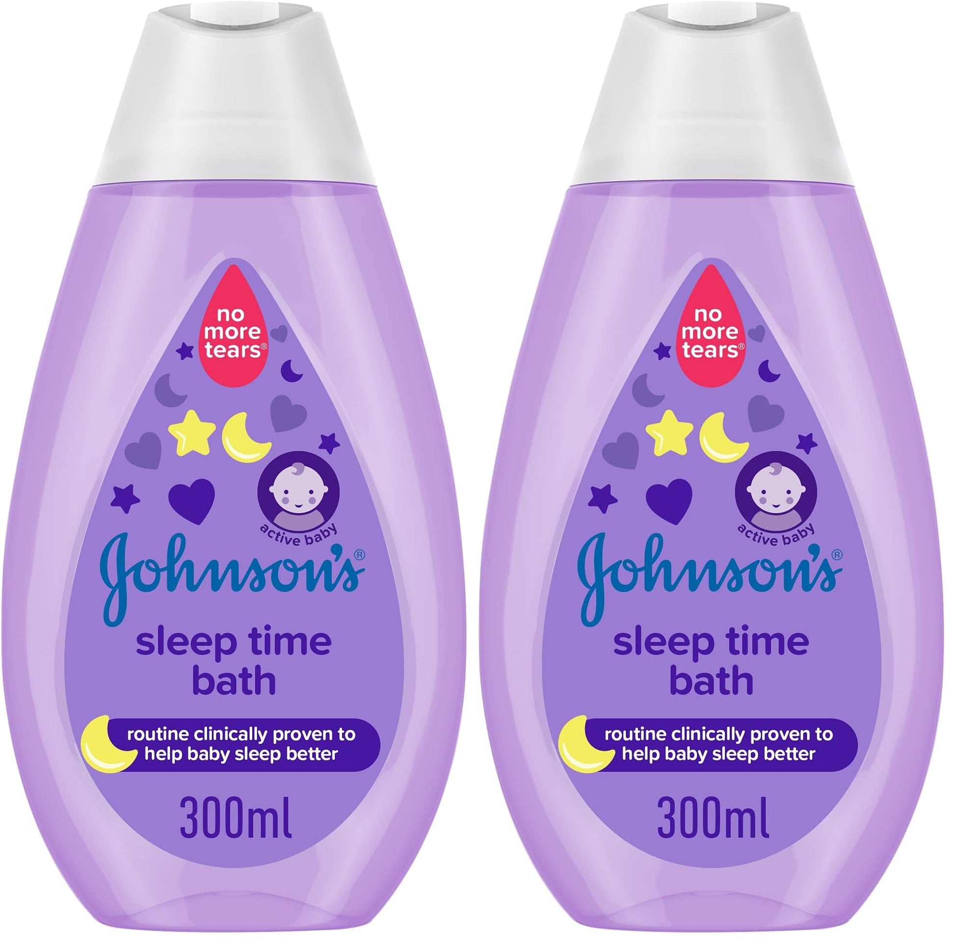 Johnson's Baby Shampoo, Sleep Time, 200ml (Pack of 2)