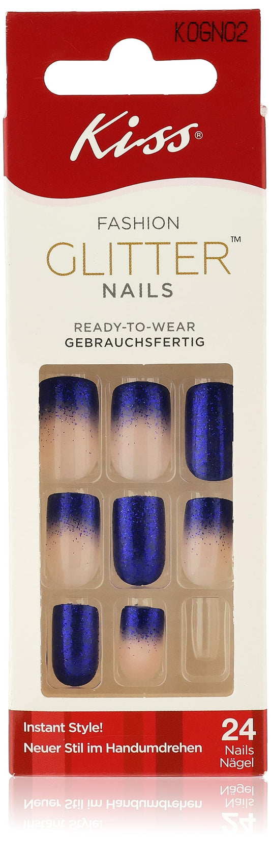 Kiss KOGN02C Live The Moment Glitter Nails