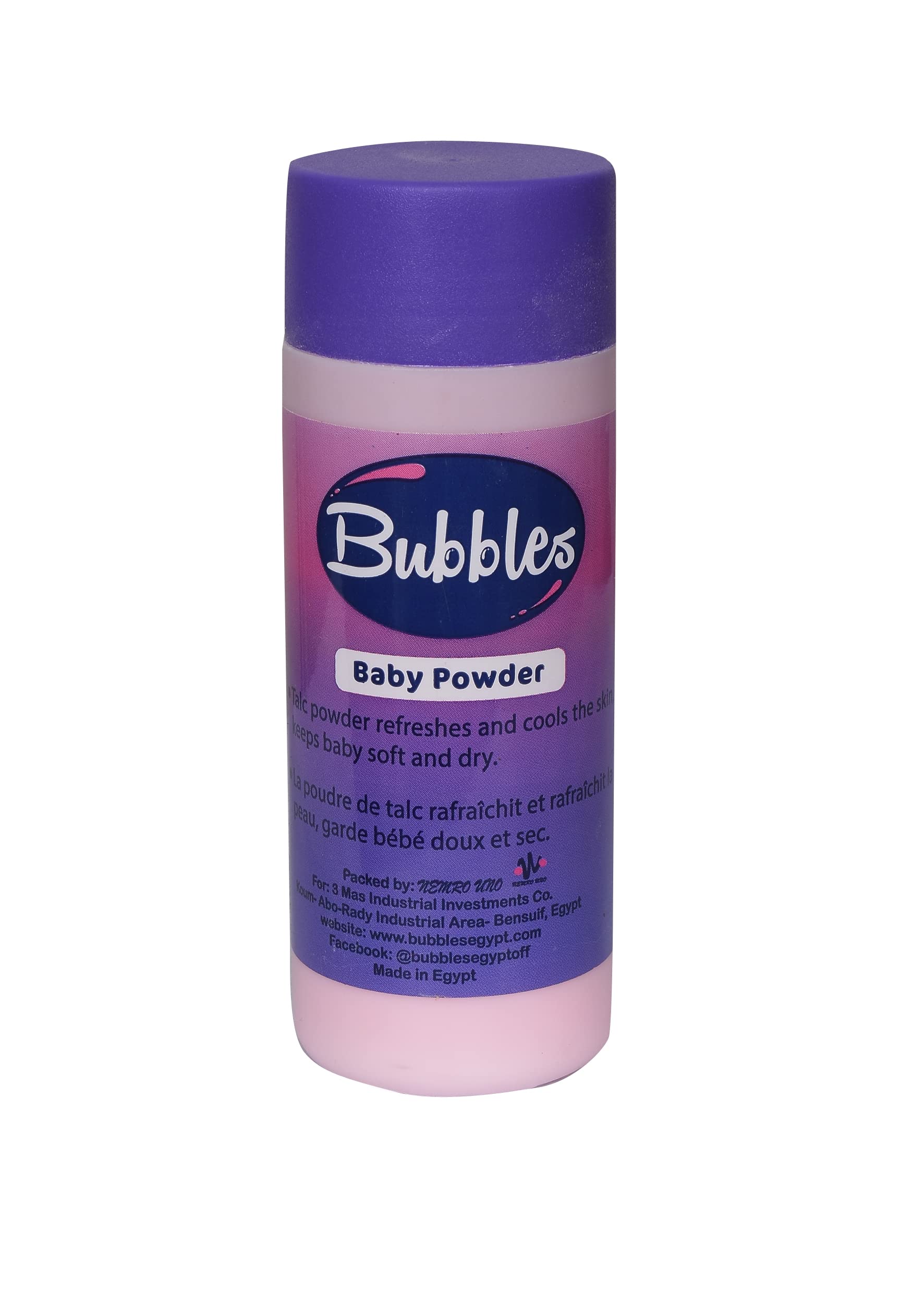 Bubbles baby powder large 100 gm