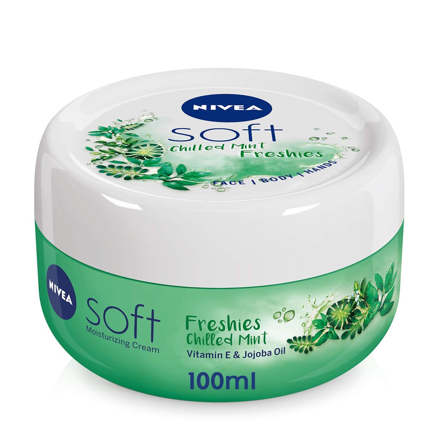 NIVEA Soft Chilled Mint Freshies - Face & Body & Handes - 100ml