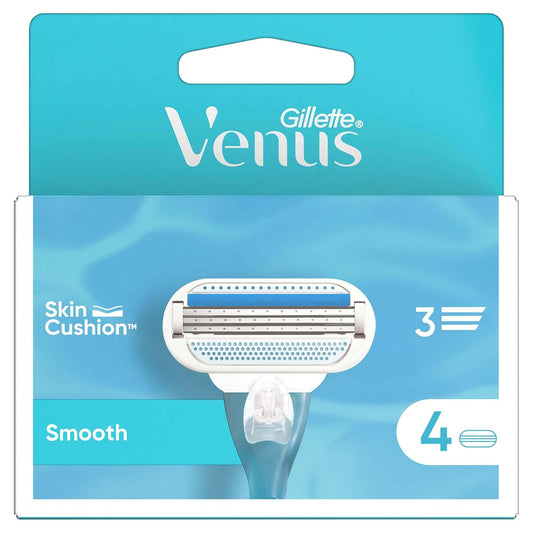 Gillette Venus Refill Razor Blade Cartridges - Pack of 4
