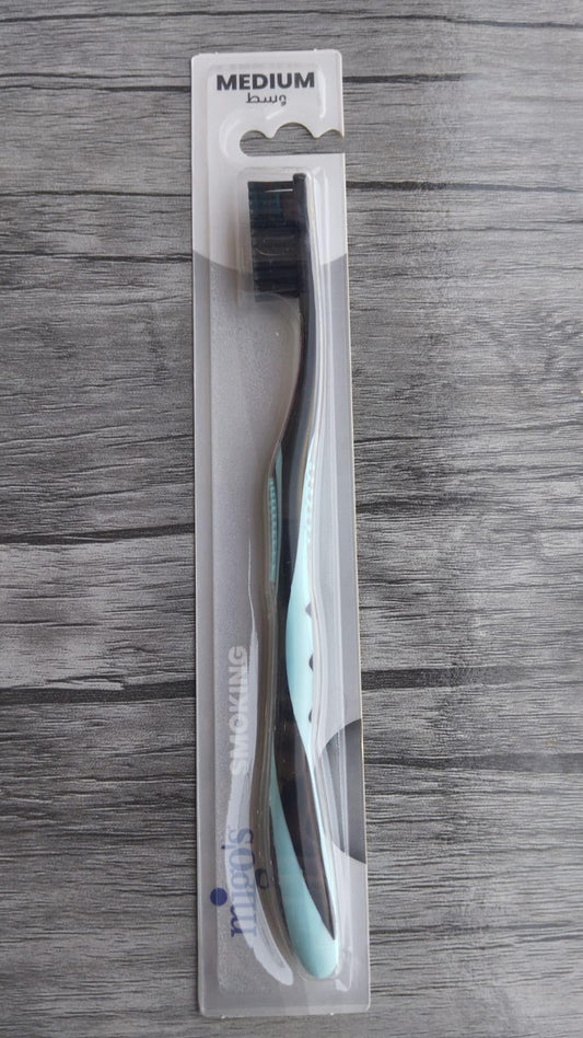 MEGO Smoky Medium Bristle Toothbrush