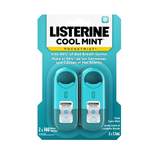 Listerine Pocketmist Cool Mint 2 Count by Listerine