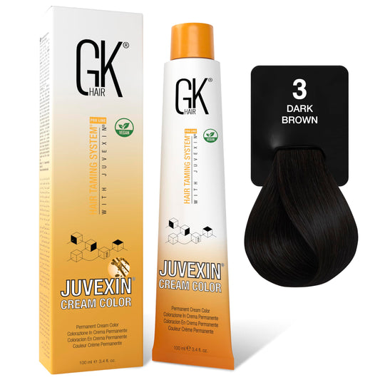 GK HAIR Color - 3 Dark Brown