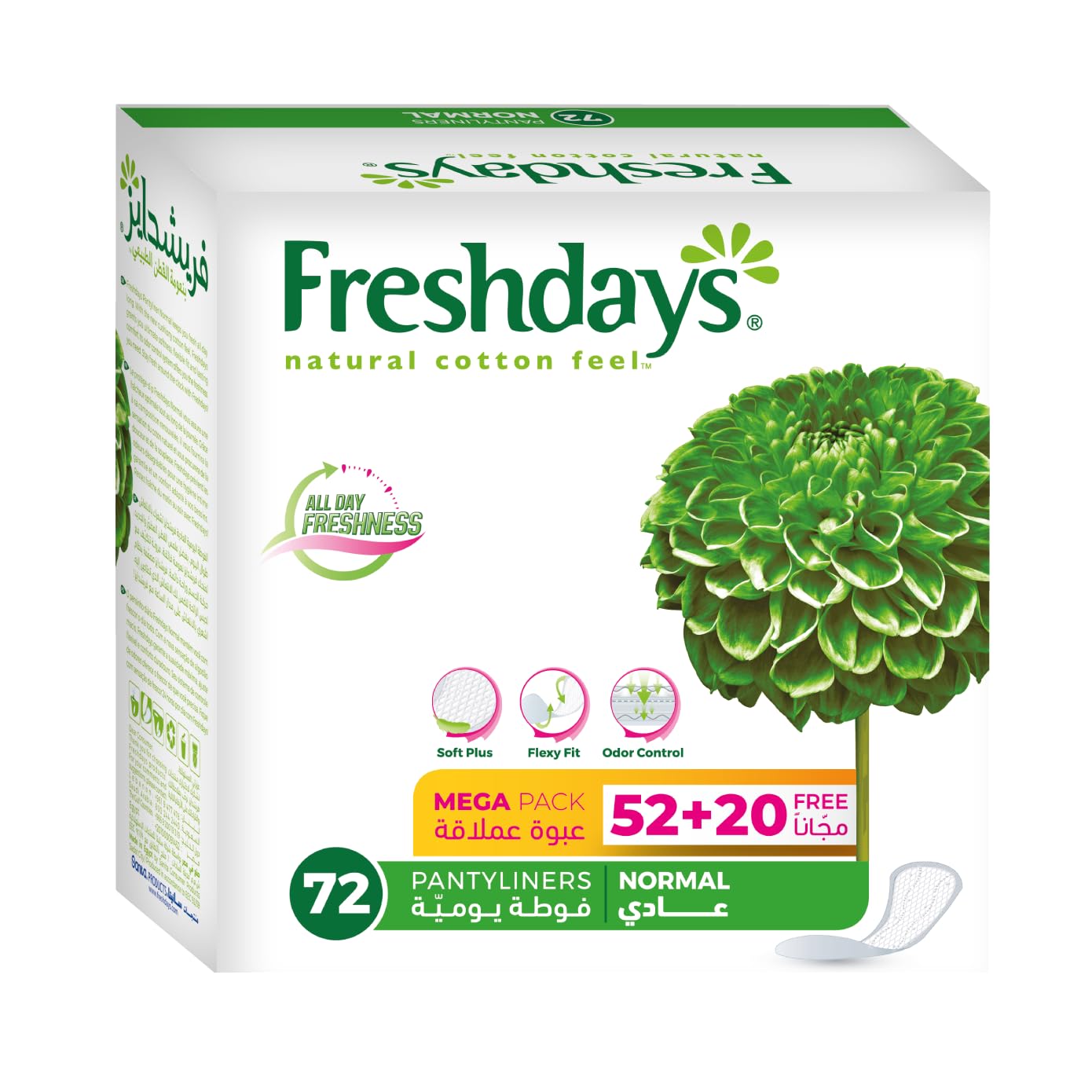 Freshdays Normal 72 Pads