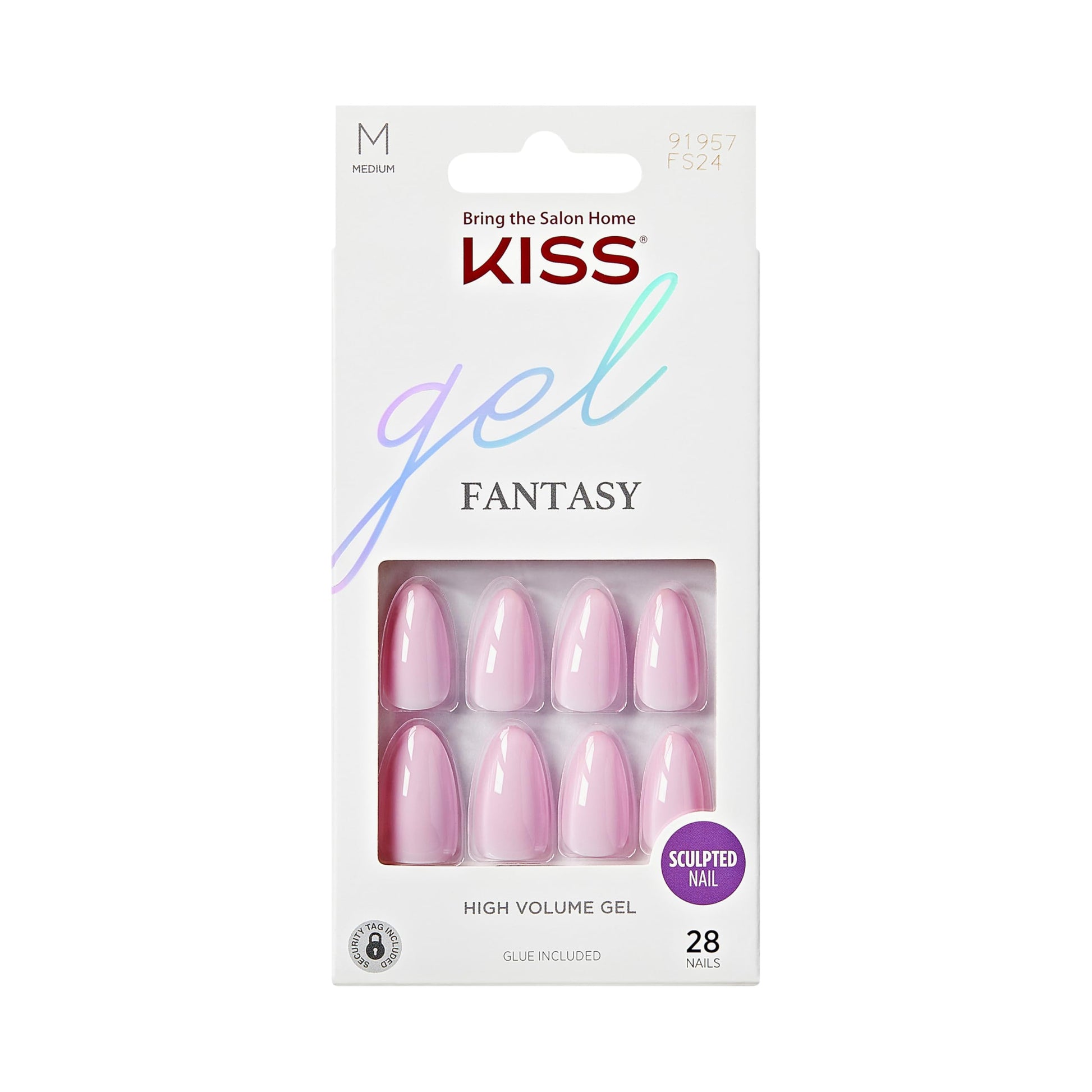 KISS KS Gel Sculpted Nails - No Regrets FS24C