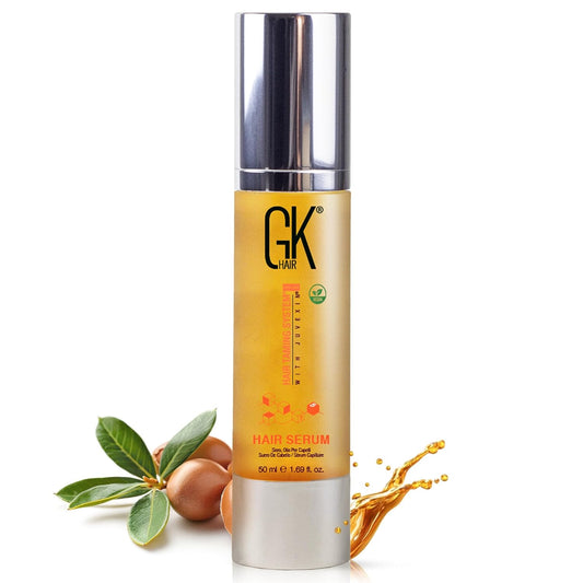 GK HAIR hair serum, 50ml, for smoother, shinier hair with heat protection.