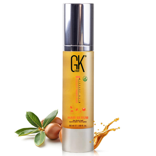 GK HAIR hair serum, 50ml, for smoother, shinier hair with heat protection.