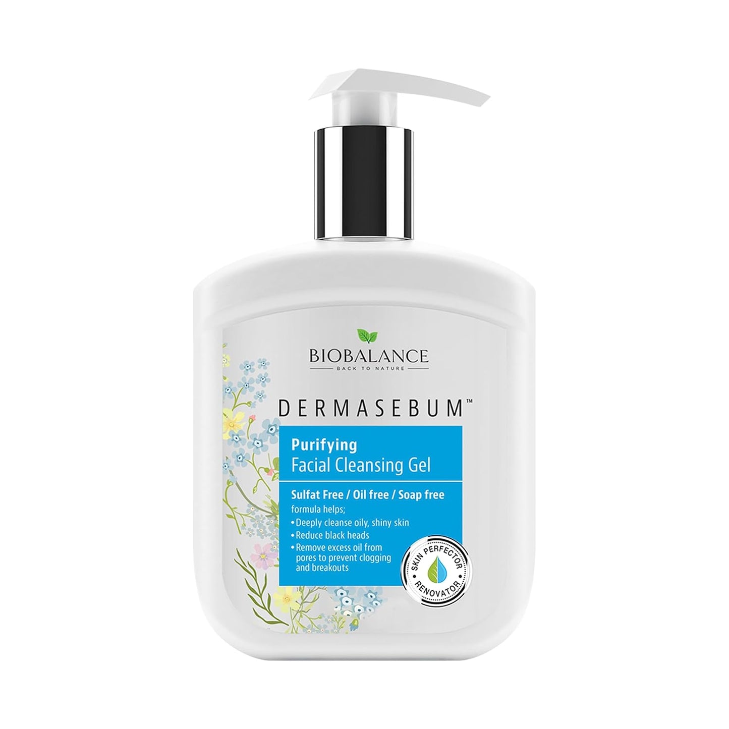 Biobalance Dermasebum Soothing Facial Cleansing Gel 200 Ml