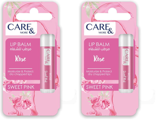 Care More Roses Lip Balm (Pack of 2)
