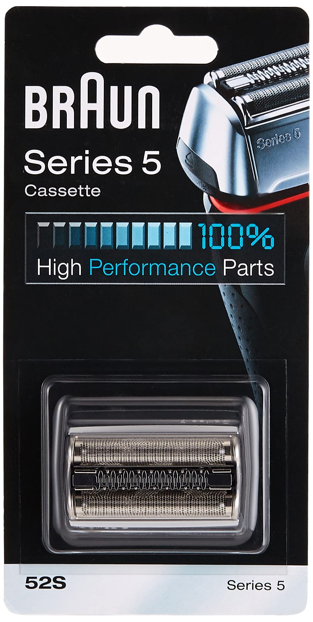 Braun Kombipack 52S Replacement Shear and Blade Blade in Silver For Series 5