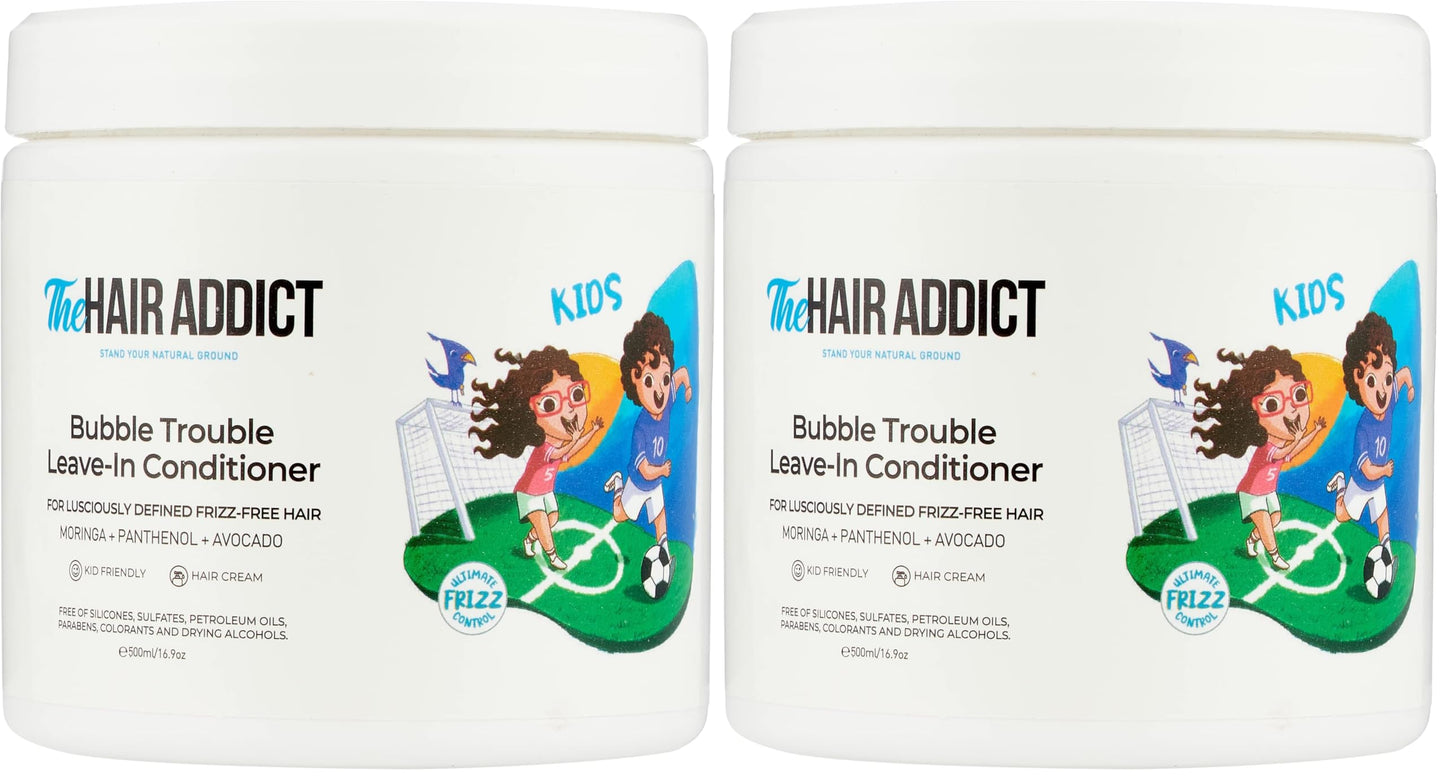The Hair Addict Bubble Trouble Leave-In Conditioner 500Ml (Pack of 2)