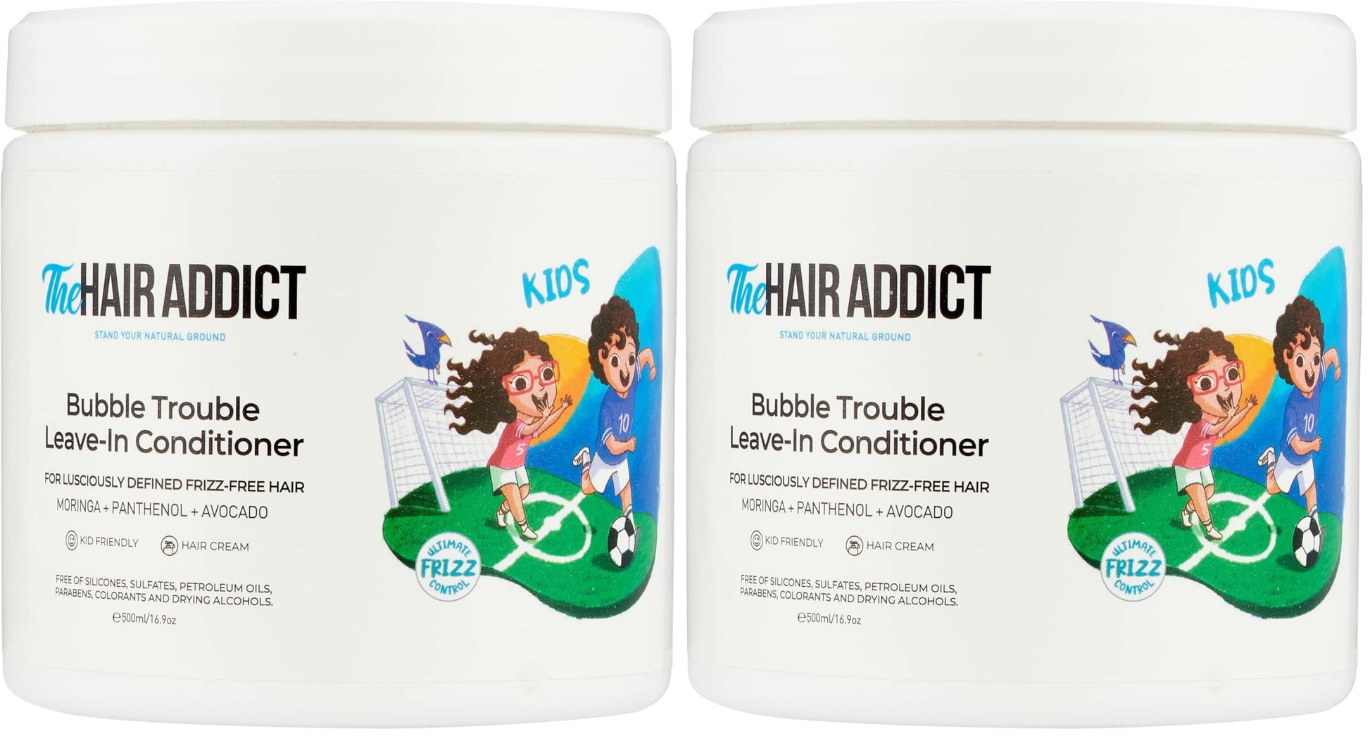 The Hair Addict Bubble Trouble Leave-In Conditioner 500Ml (Pack of 2)