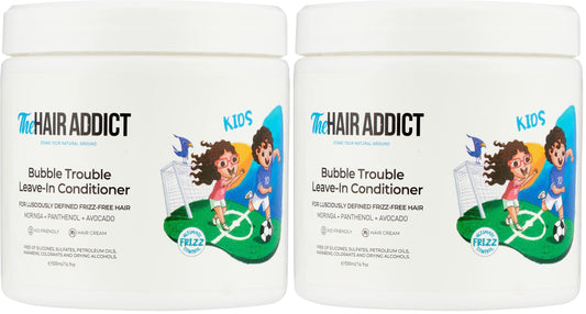 The Hair Addict Bubble Trouble Leave-In Conditioner 500Ml (Pack of 2)