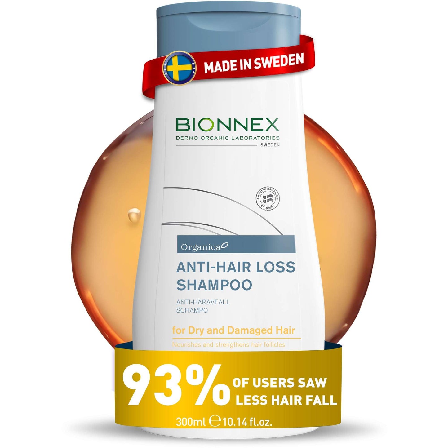Bionnex ORGANICA 300ML SHAMPO/DRY SKIN TYPES