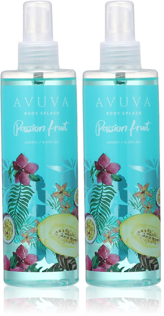 Avuva Body Splash Passion Fruit 253 ml (Pack of 2)
