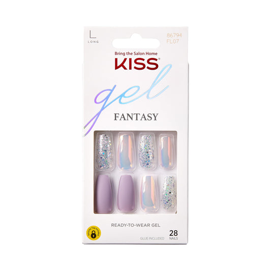 KISS KS Gel Fantasy Nails- Rainbow Rings FL07C