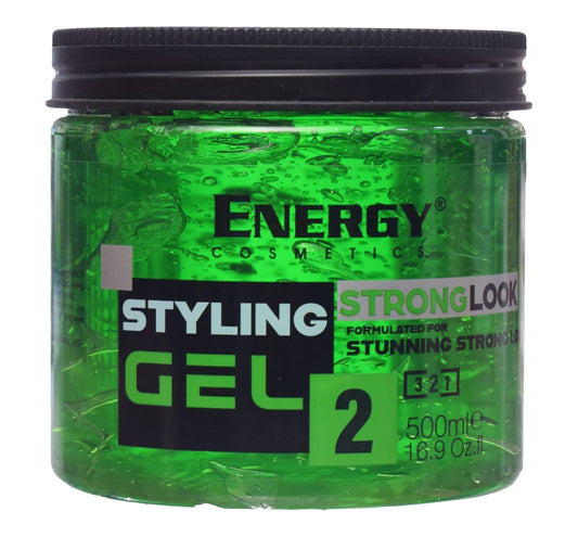 Energy Cosmetics Styling Gel No.2 Strong Look, 500 ml -