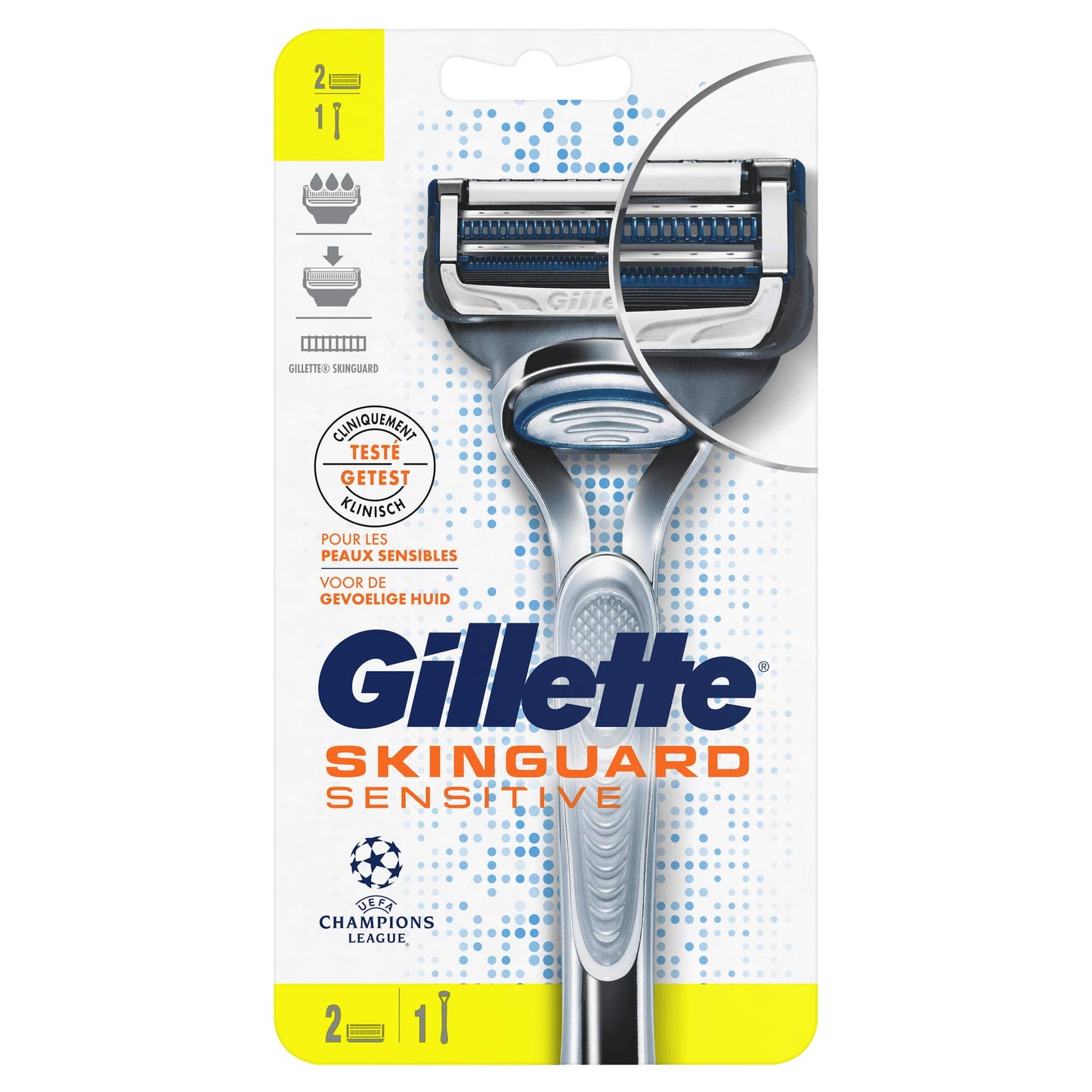 Gillette Skinguard Sensitive Shaver + Replacement Razor