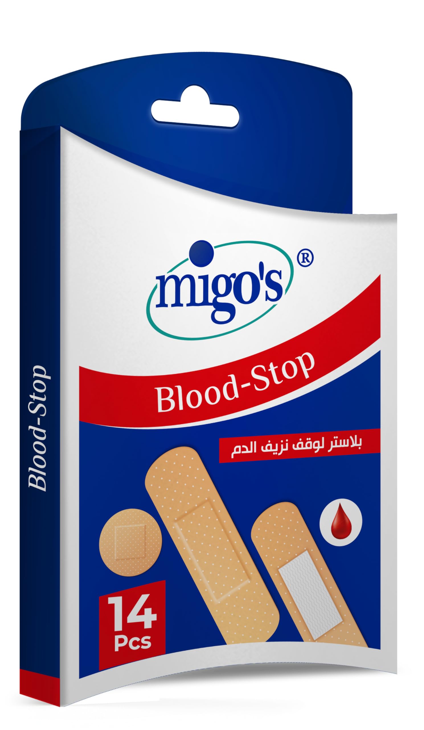 MEGO 14 Plasters to Stop Bleeding