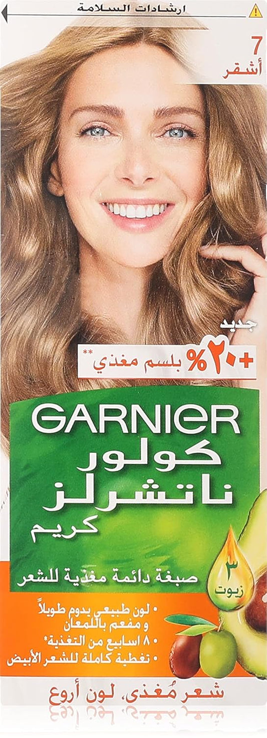 Garnier Color Naturals Crème Hair Color, Blonde 7