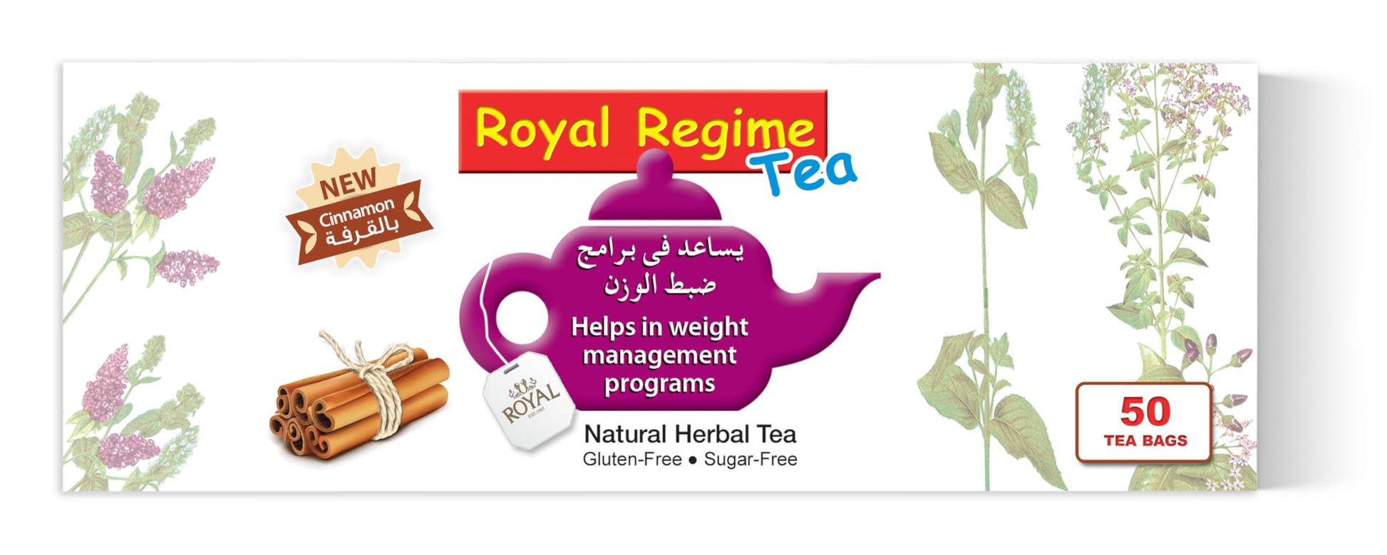 Royal Herbs Regime with Cinnamon 50 TB