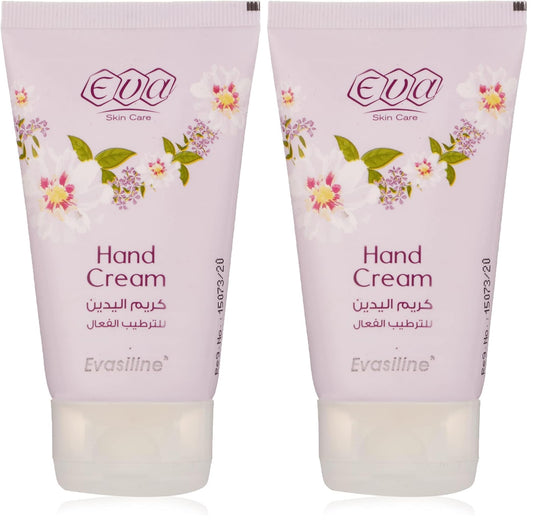 Eva Skin Care Evasline Hand Cream - 60ml (Pack of 2)