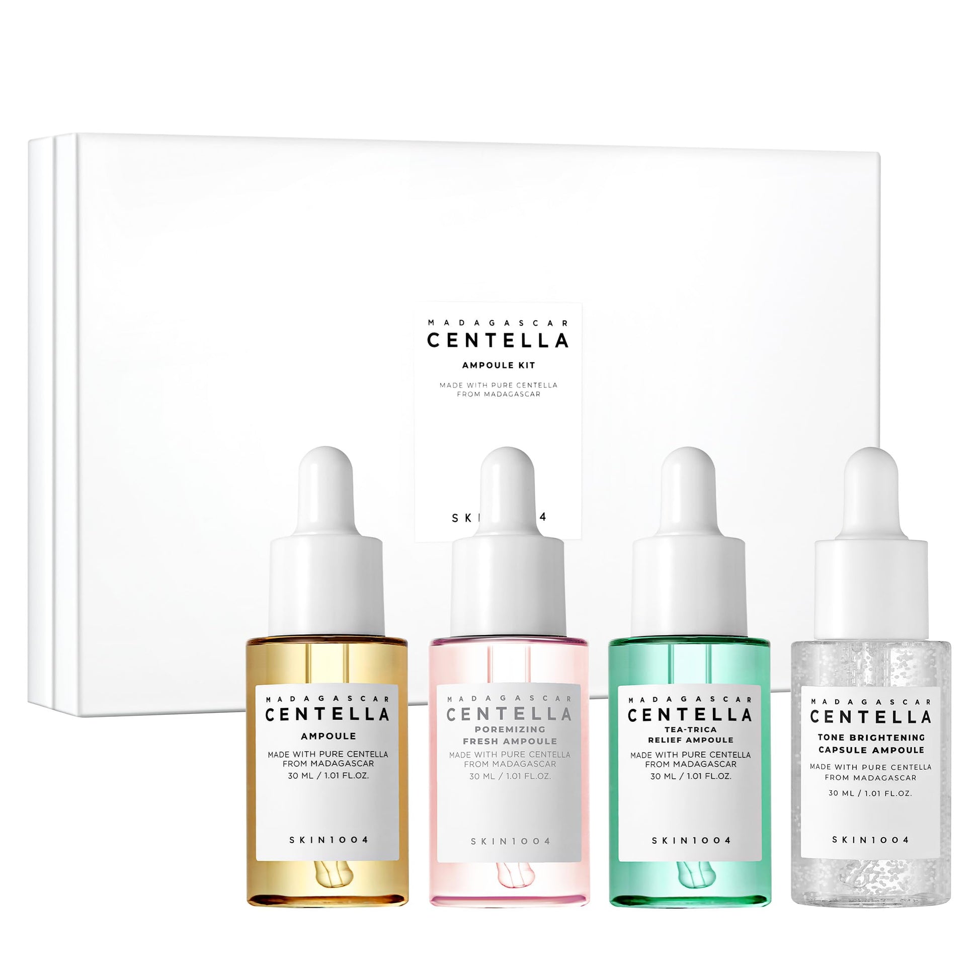 SKIN1004 Madagascar Centella Ampoules Set 4pcs 30ml