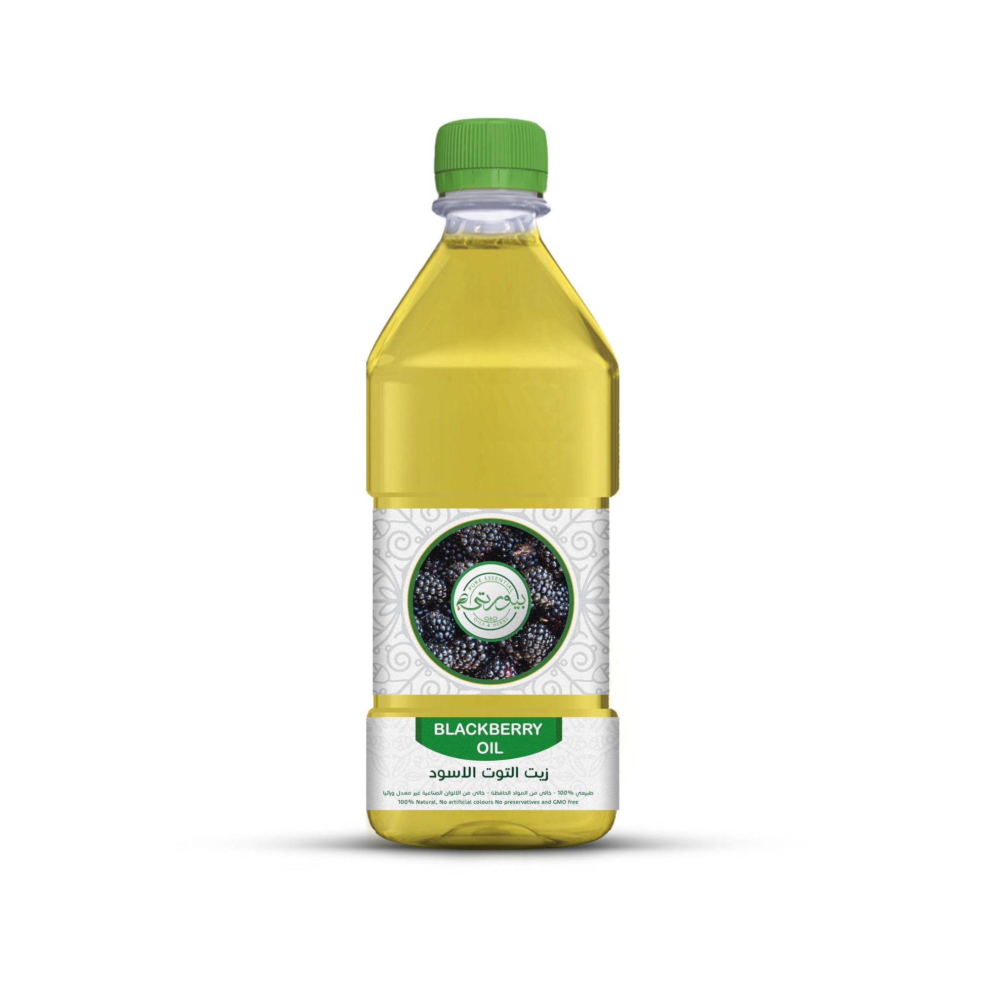 Purity Blackberry Seed Oil, Cold Pressed, 100% Pure & Natural, for Skin Care and Hair Health, 1 Liter Purity- بيورتي