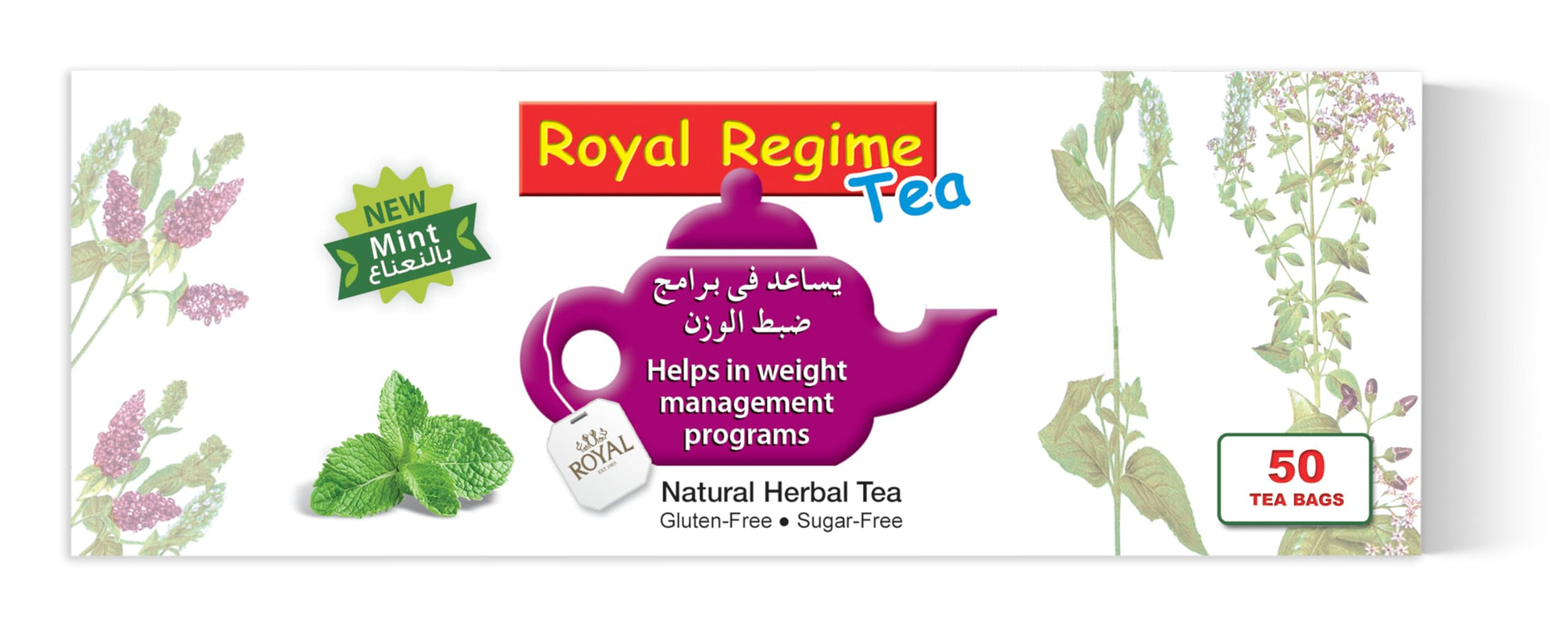 Royal Herbs Regime with Mint 50 TB