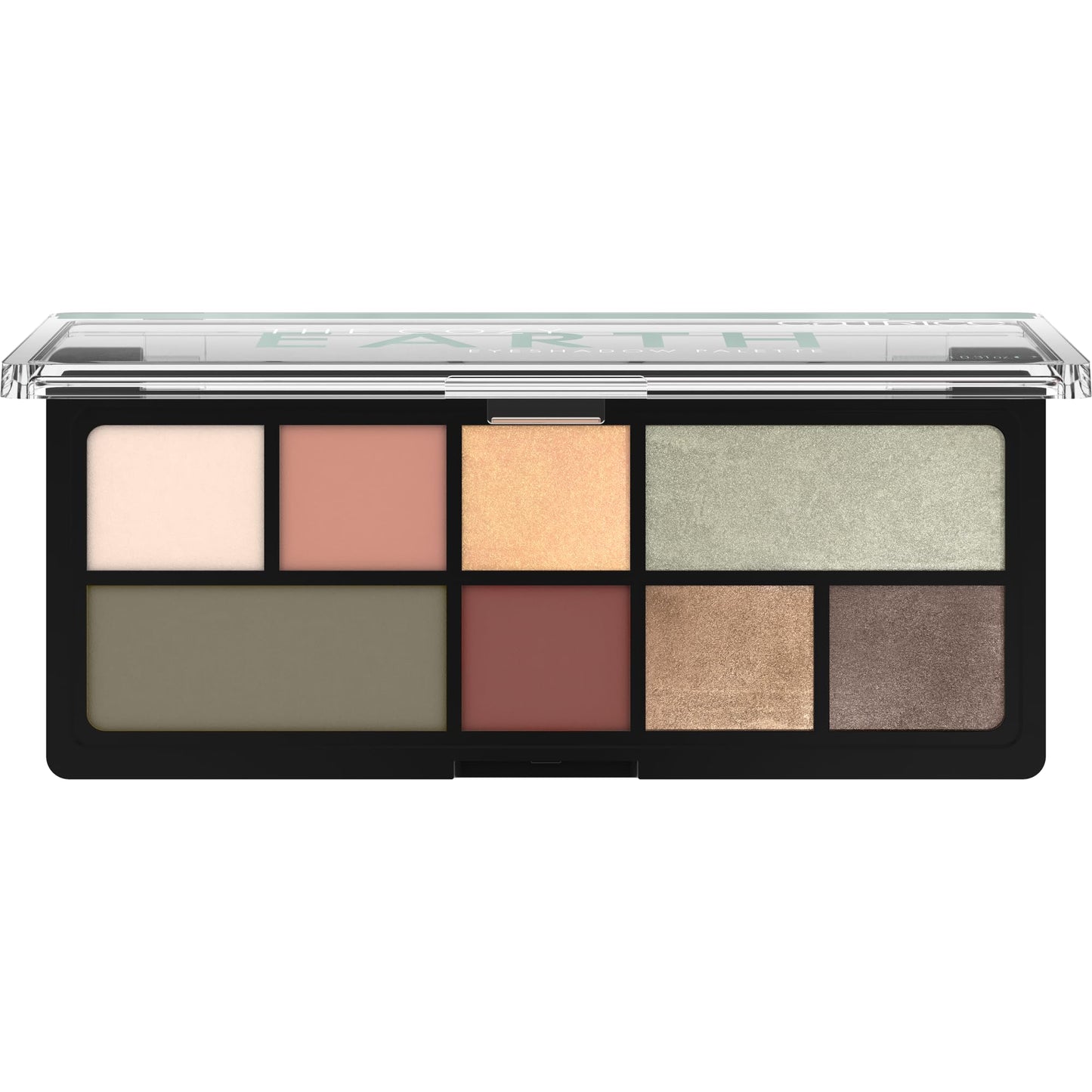 Catrice The Cozy Earth Eyeshadow Palette, Multicoloured, 8 Colours, Long-Lasting, Express Result, Highly Pigmented, Vegan, No Microplastic Particles, No Perfume, Oil-Free, Pack of 1 (9 g)