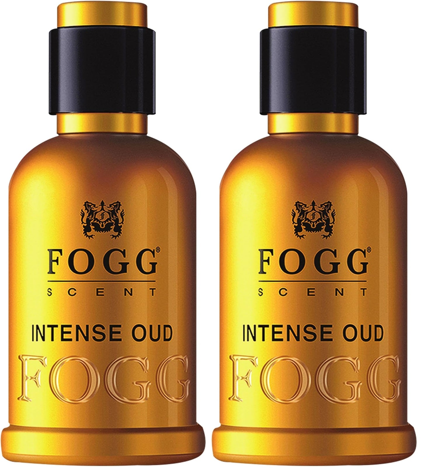 Fogg scent oud for men, eau de parfum - 50 ml (Pack of 2)