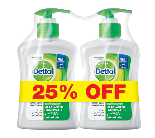 Dettol Original Hand Wash, 400 ml Set Of 2