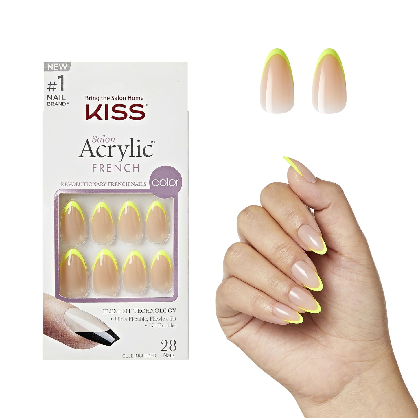 KISS KS Salon Acrylic French Color Hype SFO02