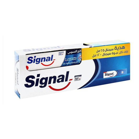 Signal Toothpaste Cavity Fighter 120ML + Toothpaste Cavity Fighter 25ML