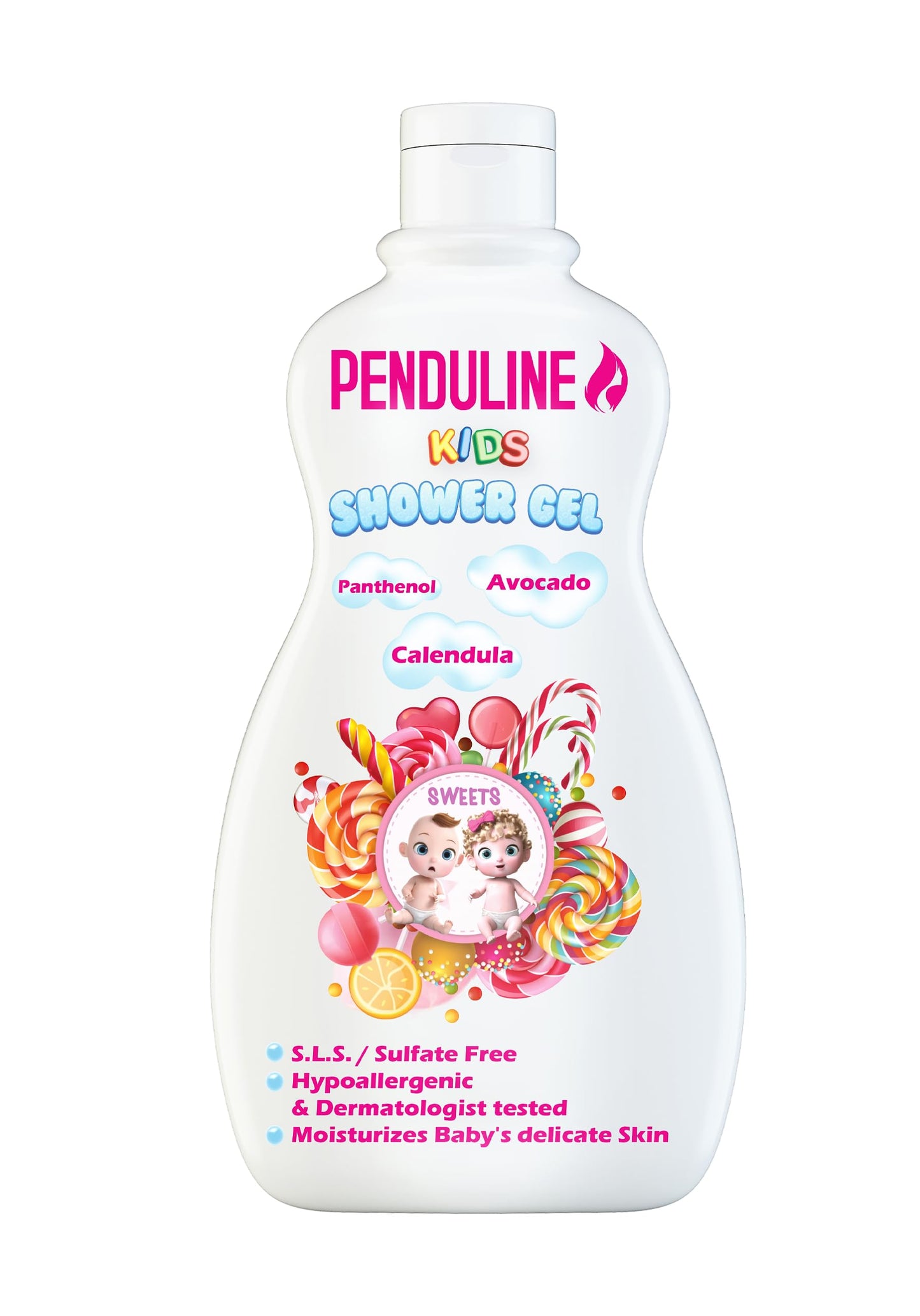 Penduline Kids Shower Gel Sweet | 300 Ml | Sulfate Paraben Free |Cleansing and moisturizing
