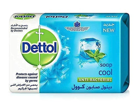 Dettol Anti Bacterial Cool Bar Soap, 125 gm