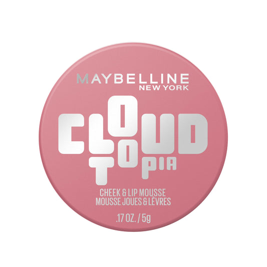 MAYBELLINE New York Blush and Lip, Cloudtopia Blush Cheek & Lip Mousse, For Up to 14 Hour Cheek Colour, Resists Sweat, Transfer and Creasing, Shade 8 Enchanted Mauve