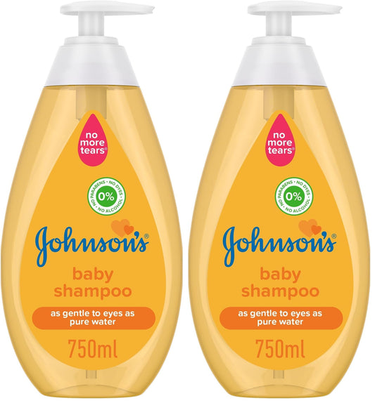 JOHNSON'S, Baby, Shampoo, 750ml (Pack of 2)