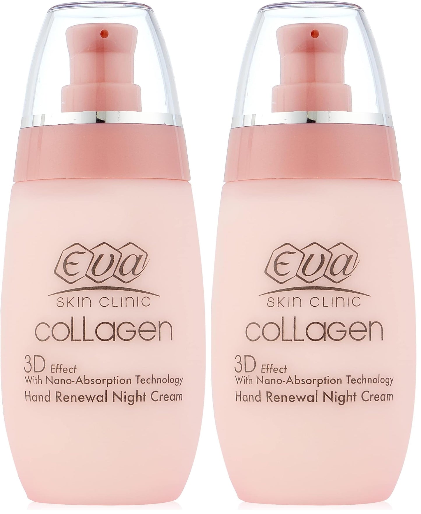 Eva Skin Clinic Collagen Hand Cream 100 Ml (Pack of 2)