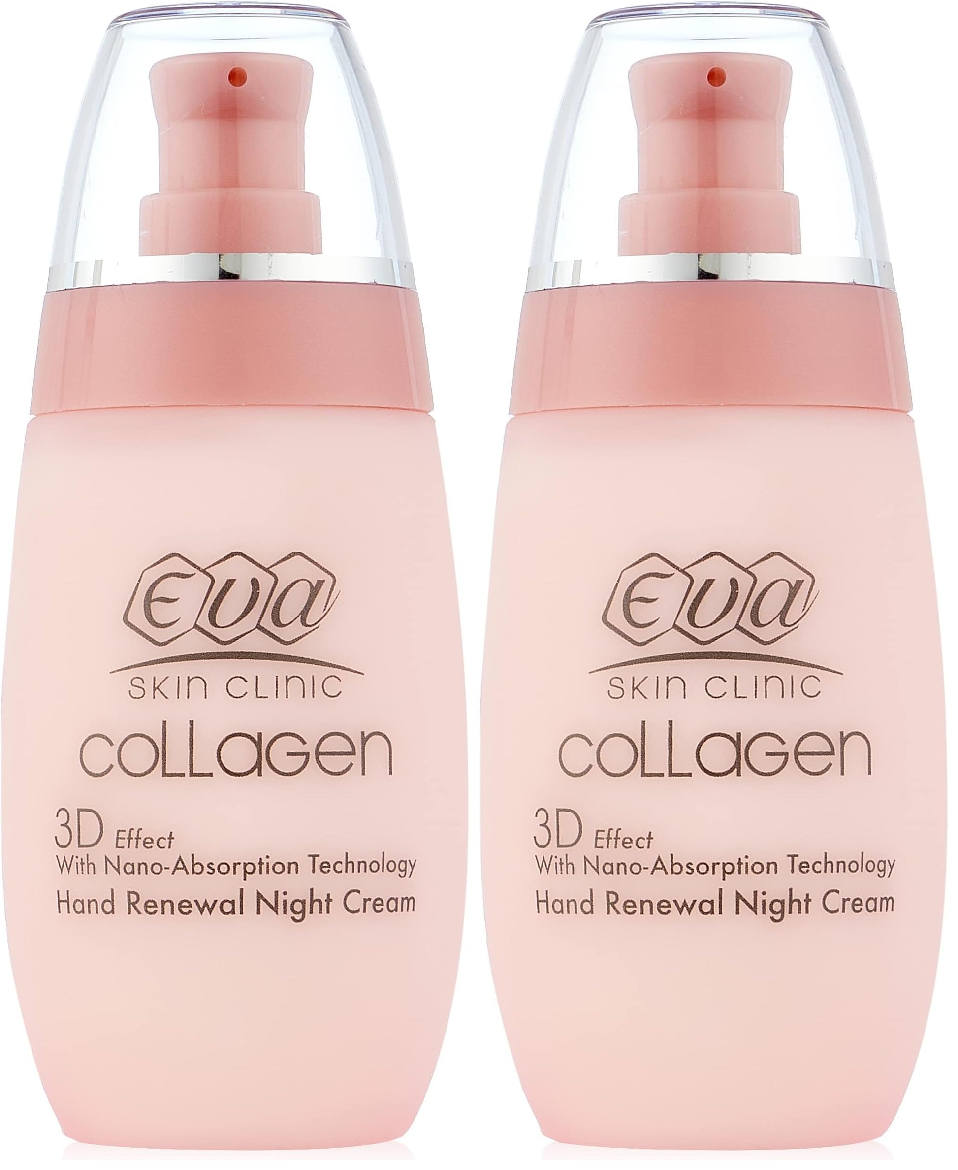 Eva Skin Clinic Collagen Hand Cream 100 Ml (Pack of 2)