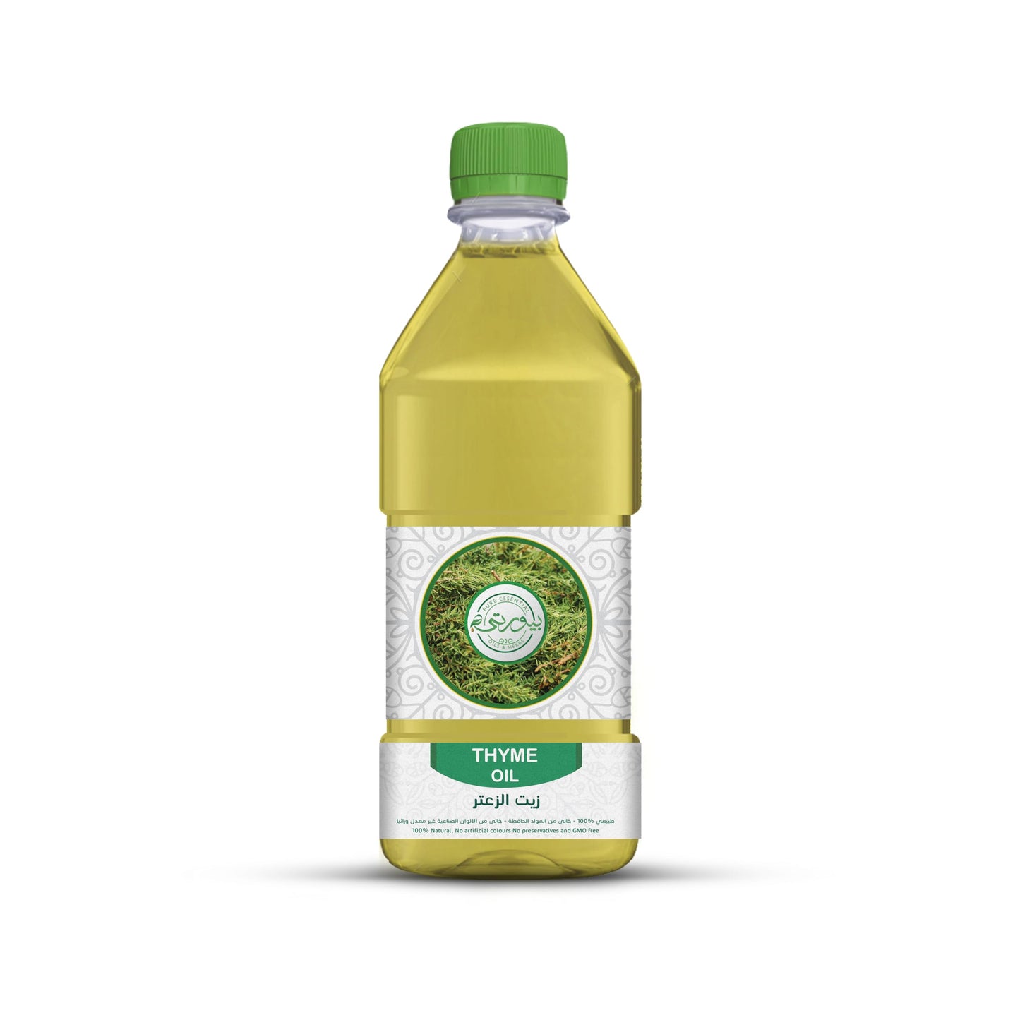 Purity- بيورتي Thyme Oil, Unrefined Cold Pressed, 100% Pure & Natural, Ideal for Culinary Use and Aromatherapy1L